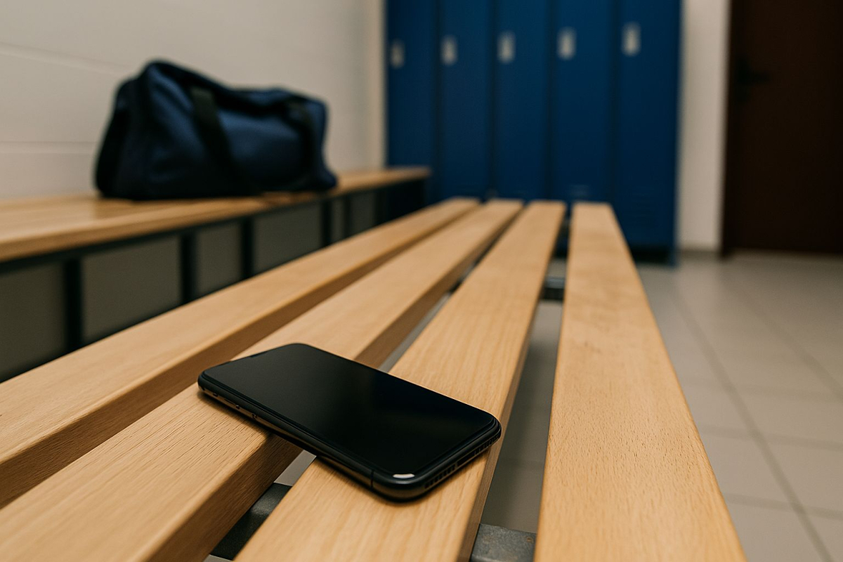 Krađa mobitela u vodičkoj sportskoj dvorani - policija traga za počiniteljem