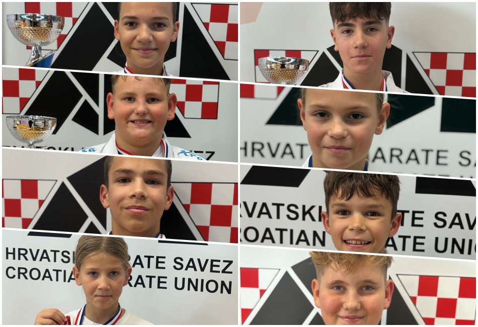 Karate klub Okit Vodice ponovno među najboljima u Hrvatskoj - četiri državna prvaka i ukupno osam medalja!
