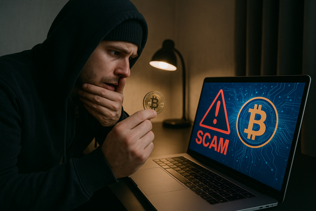 Prevaren pri ulaganju u kriptovalute: 62-godišnjak iz Vodica ostao bez 48 tisuća eura