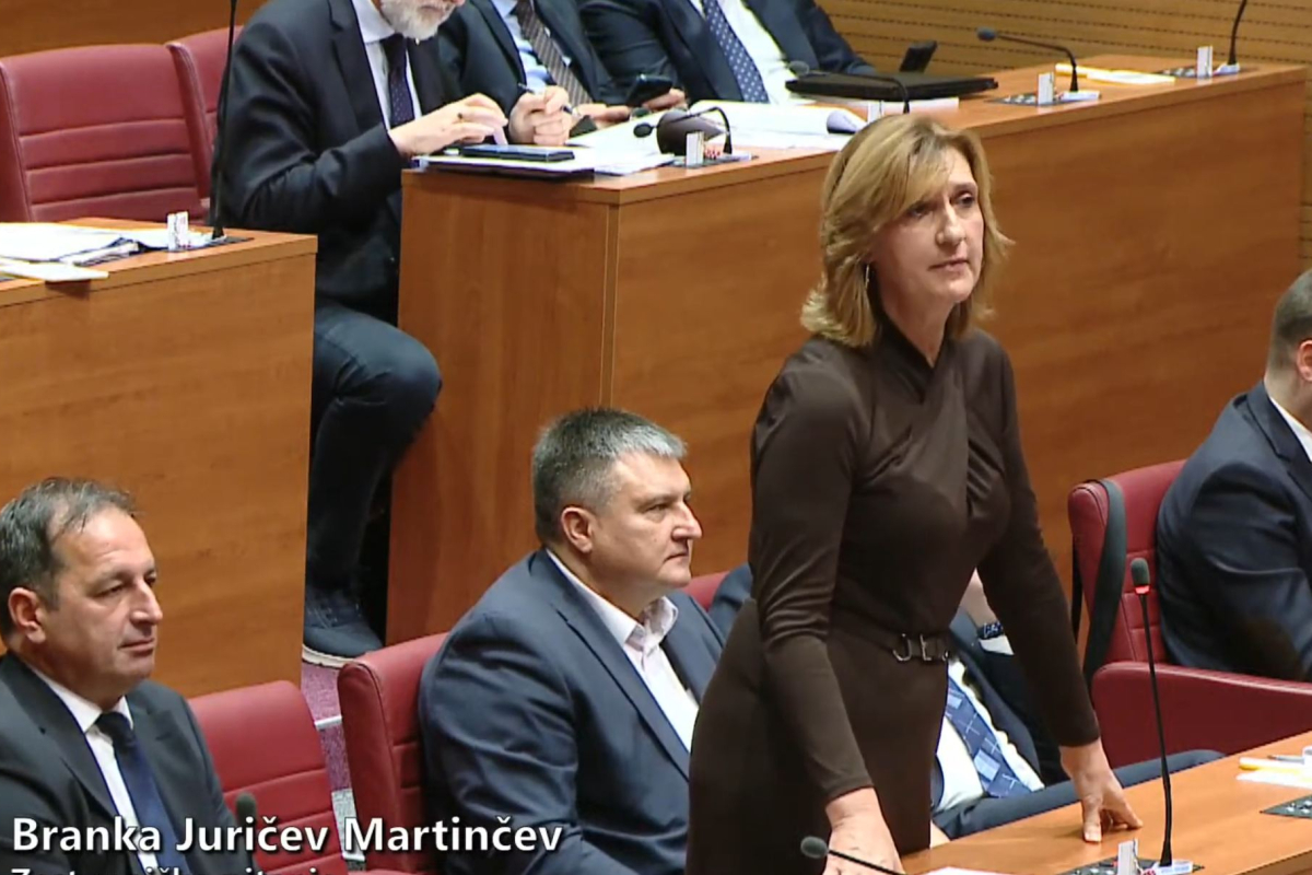 Zastupničko pitanje Branke Juričev-Martinčev: kad će početi radovi na sustavu odvodnje Vodice – Tribunj – Srima?