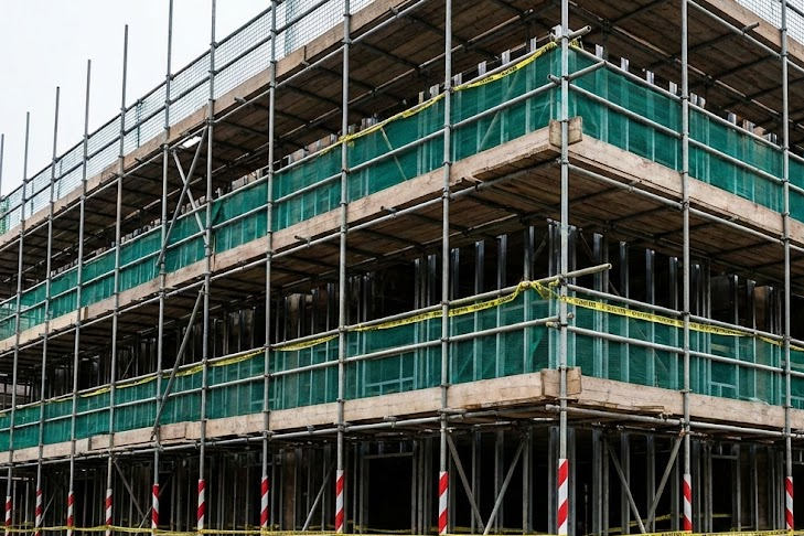 Nesreća na gradilištu u Tribunju: stranog radnika helikopterom prevezli na daljnju medicinsku obradu