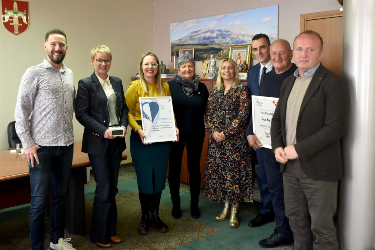 Župan Paško Rakić primio laureate Dana hrvatskog turizma