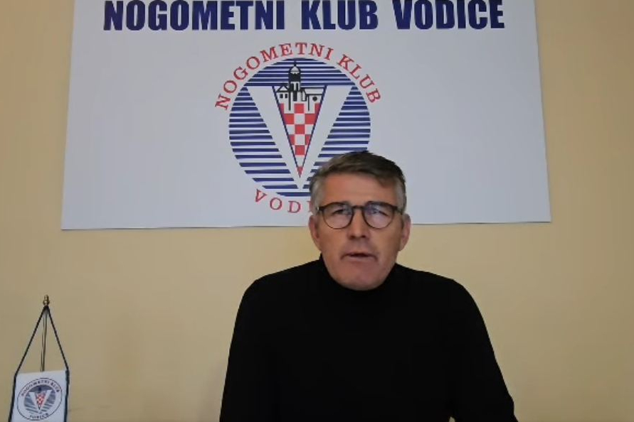 Rastanak uz zahvalu: trener Krešimir Sunara odlazi iz NK Vodice nakon iznimno uspješne polusezone