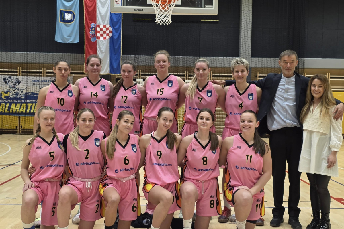 ŽKK Vodice ostale neporažene i nakon osam kola, pobjedom nad Podravcem učvrstile prvo mjesto