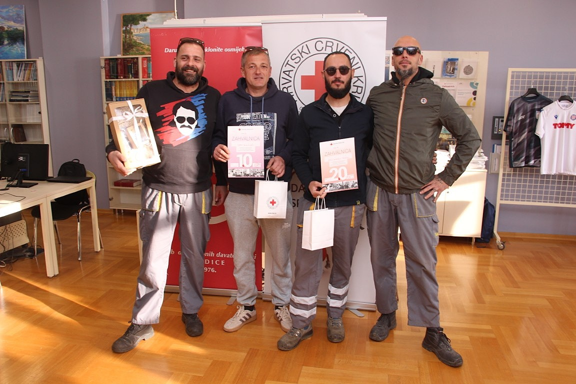 Na prosinačkoj akciji darivanja krvi prikupljeno 48 doza