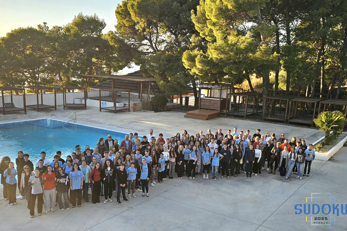 Završeno rekordno Sudoku 2025: Vodice ugostile najbolje mlade sudokaše Hrvatske