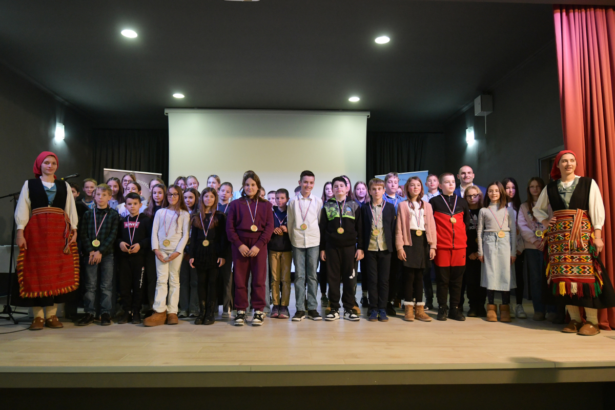 U Unešiću dodijeljena priznanja najboljim mladim sportašima Šibensko-kninske županije za 2025. godinu