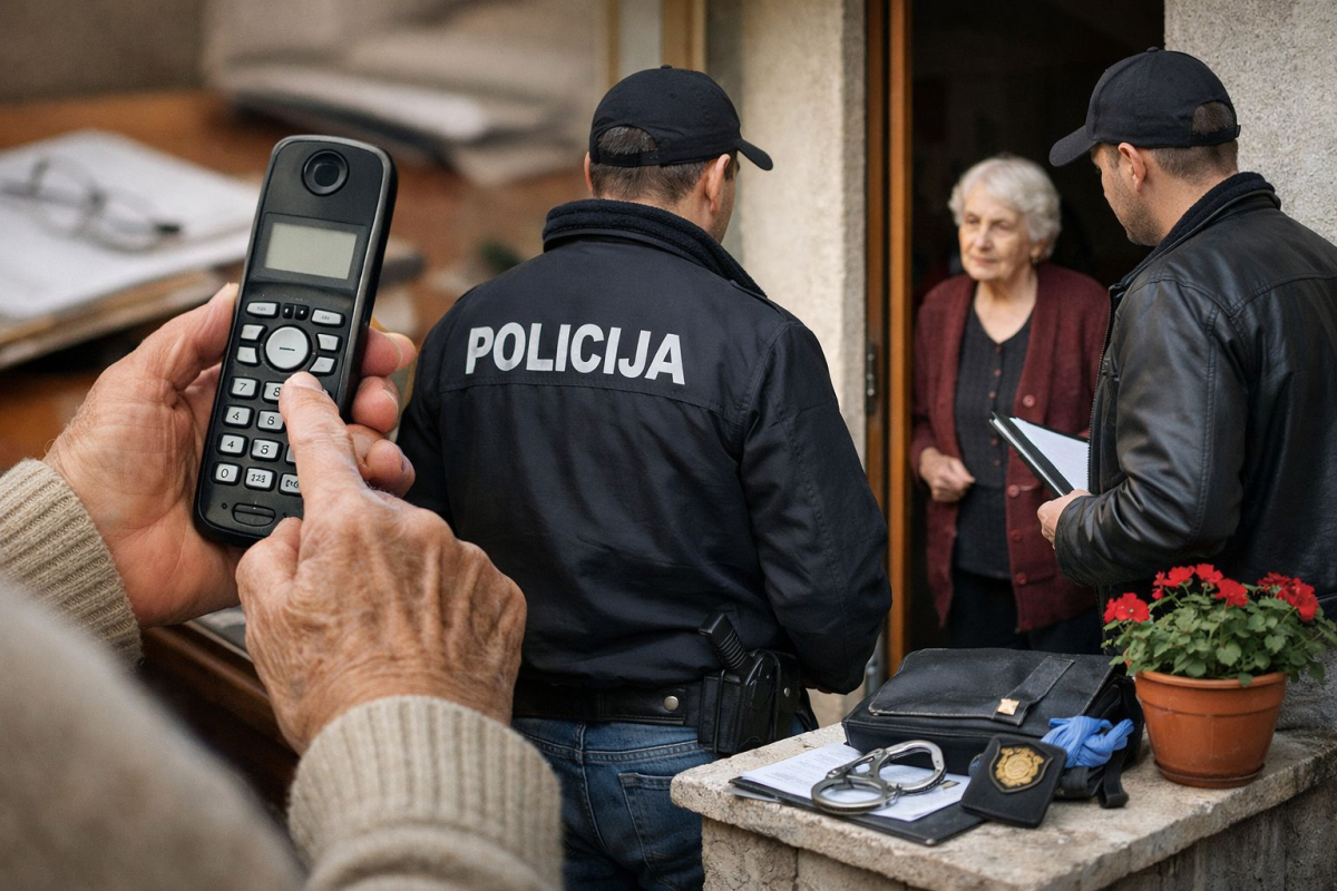 Lažno se predstavljali kao policajci i varali starije osobe, dvojica uhićena, za trećim se traga