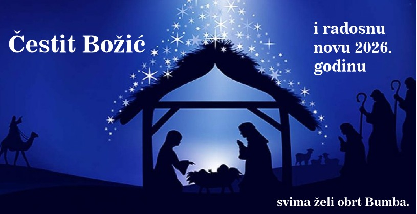 Obrt Bumba: obavijest o zatvaranju skladišta otpada i blagdanska čestitka korisnicima