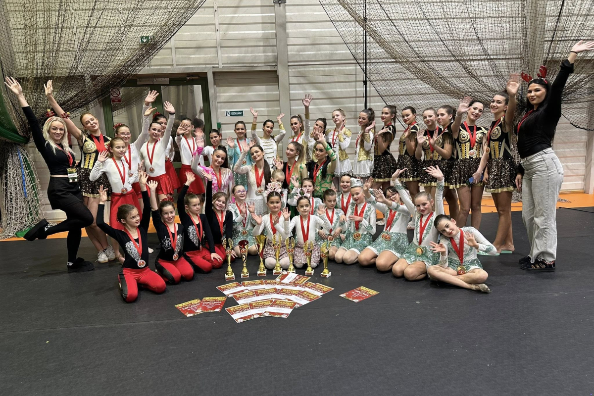 Mažoretkinje Grada Vodica uspješno zaključile godinu natjecanjem u Budimpešti