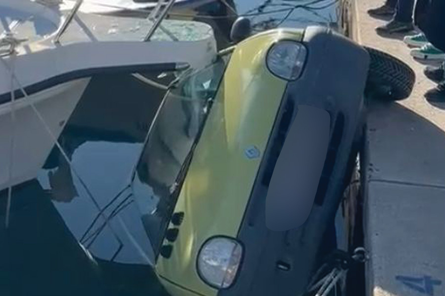 Bez ozlijeđenih, ali s materijalnom štetom: poznati detalji nezgode na rivi