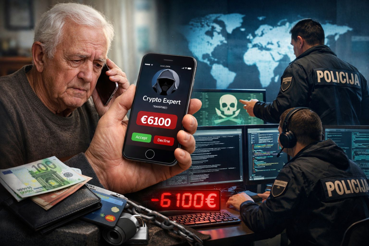 Lažni “stručnjak za kriptovalute” prevario 70-godišnjeg Vodičanina