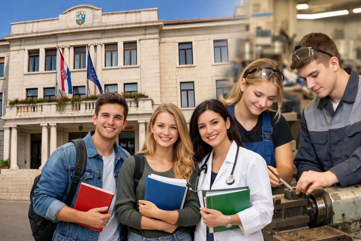 Objavljene privremene liste stipendija Šibensko-kninske županije za učenike i studente za 2025./26.