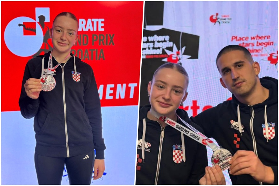 Karate klub Okit Vodice do kadetskog srebra prvog dana Grand Prixa Croatia