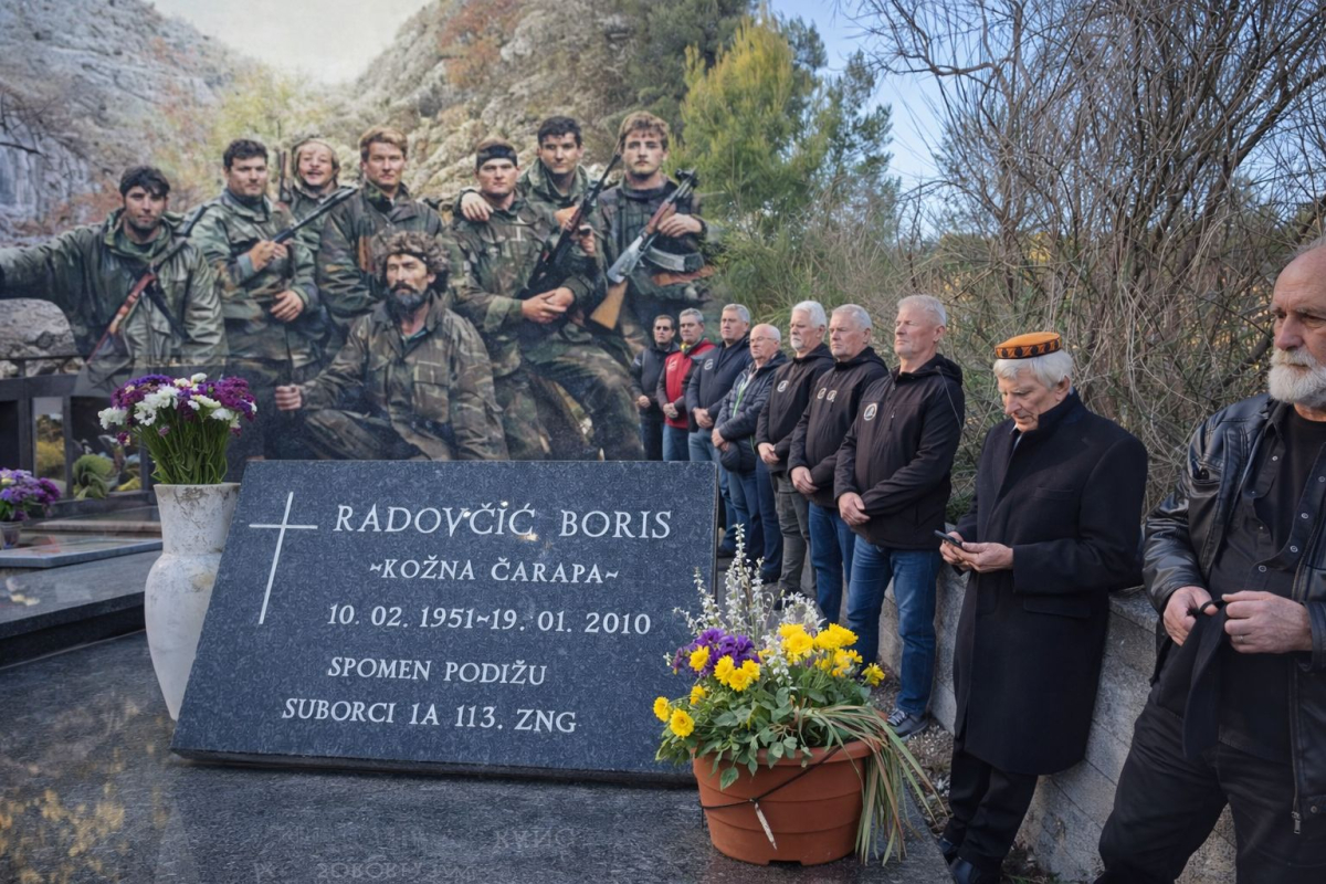 U znak trajnog sjećanja: Postavljena spomen-ploča Borisu Radovčiću na gradskom groblju