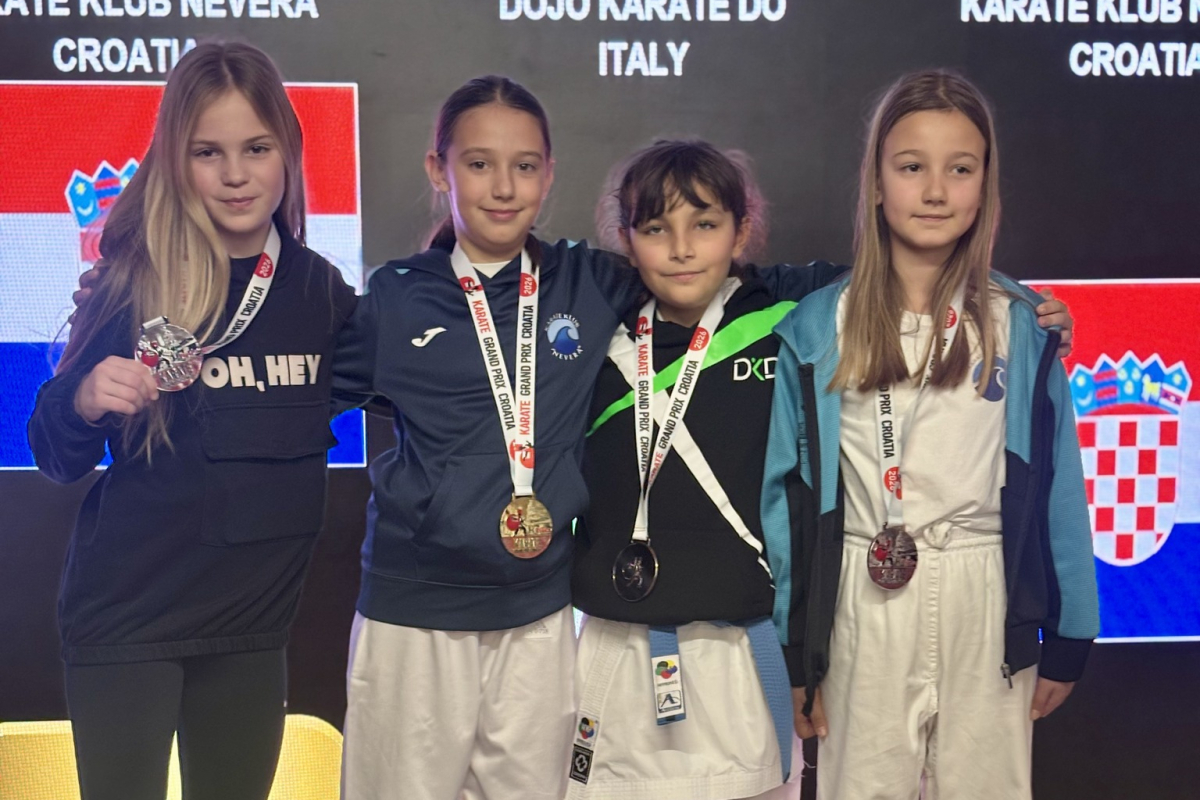 Mlađe snage Okita zablistale na Grand Prixu Croatia: zlato, srebro i bronca stižu u Vodice