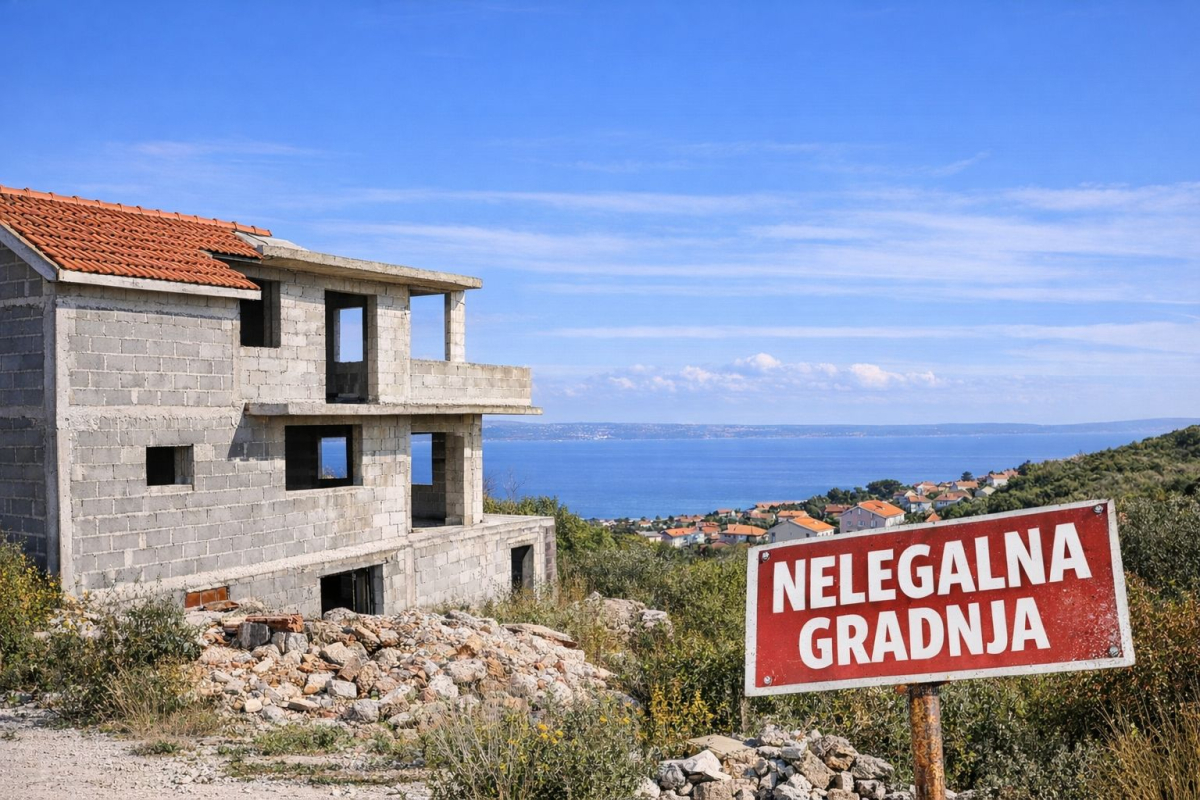 Vlada usvojila izmjene zakona: legalizacija bespravno izgrađenih objekata bez roka