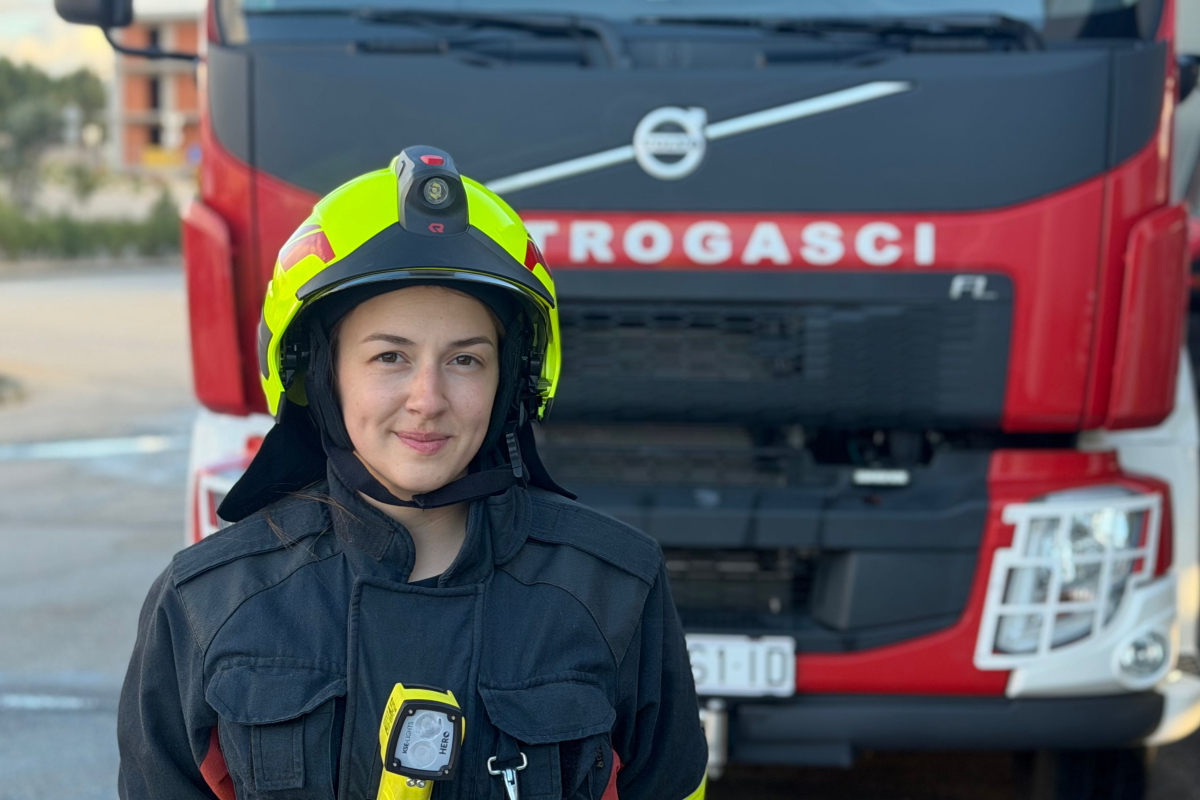 JVP Vodice u 2025. dobio prvu profesionalnu vatrogaskinju