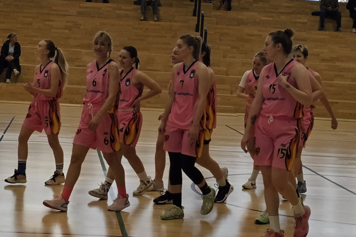 ŽKK Vodice uvjerljivo protiv Salone i zadržao vrh prvenstvene ljestvice