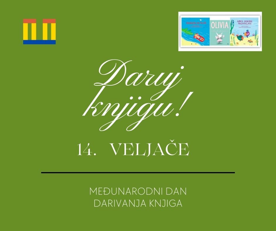 Međunarodni dan darivanja knjiga: Gradska knjižnica Vodice prikuplja slikovnice za vrtić