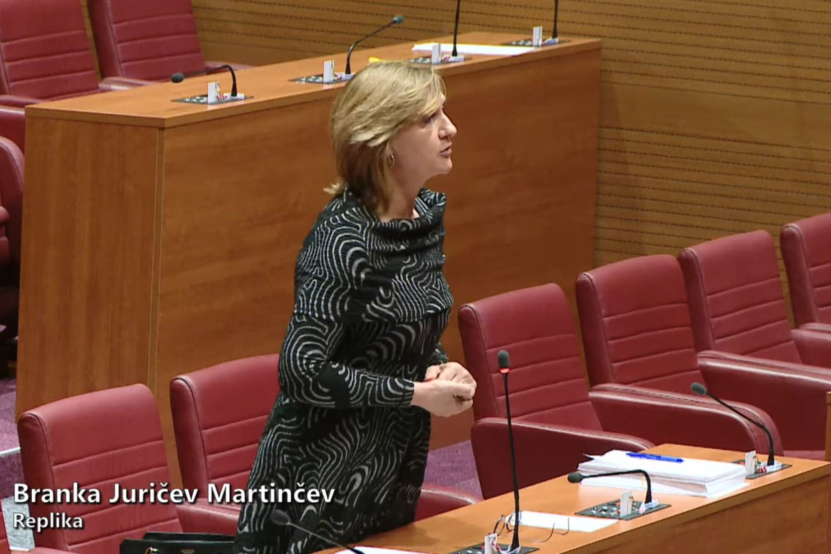 Rasprava o Zakonu o regionalnom razvoju: Branka J. Martinčev upozorila na položaj Vodica i sličnih gradova
