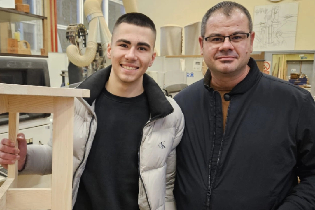 Uspjeh mladog Vodičanina: Mate Sladoljev među osam najboljih učenika stolara u Hrvatskoj