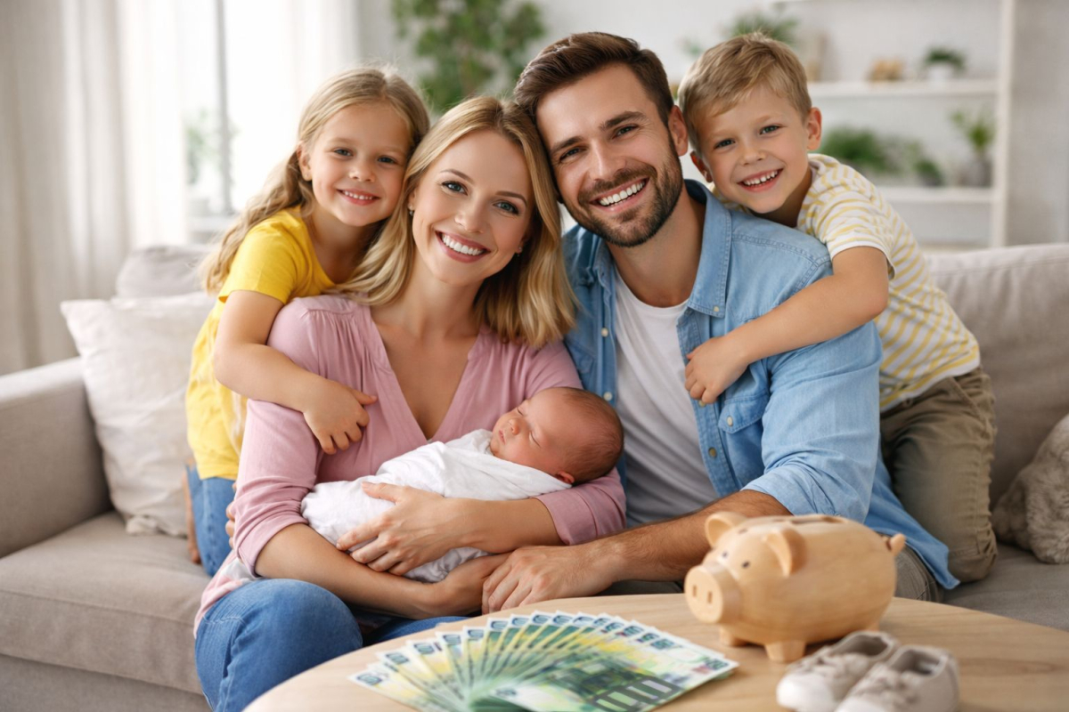 Dobra vijest za roditelje: 1.000 € za svako treće i sljedeće dijete rođeno od 2026.