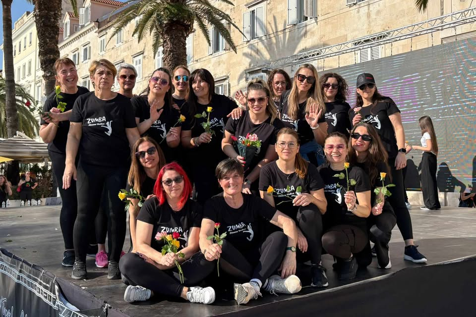 Zumba Vodice sudjelovala na velikom Zumba Split Marathonu povodom Dana žena