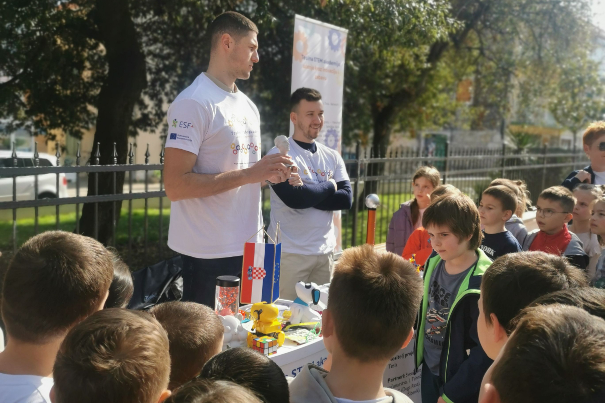 Znanost u parku: Tesla & STEM manifestacija oduševila djecu i mlade u Vodicama