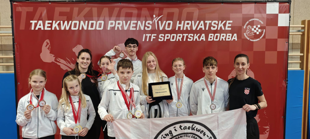 Vodički taekwondoaši briljirali na prvenstvu Hrvatske: pet državnih prvaka iz HBD Vodice