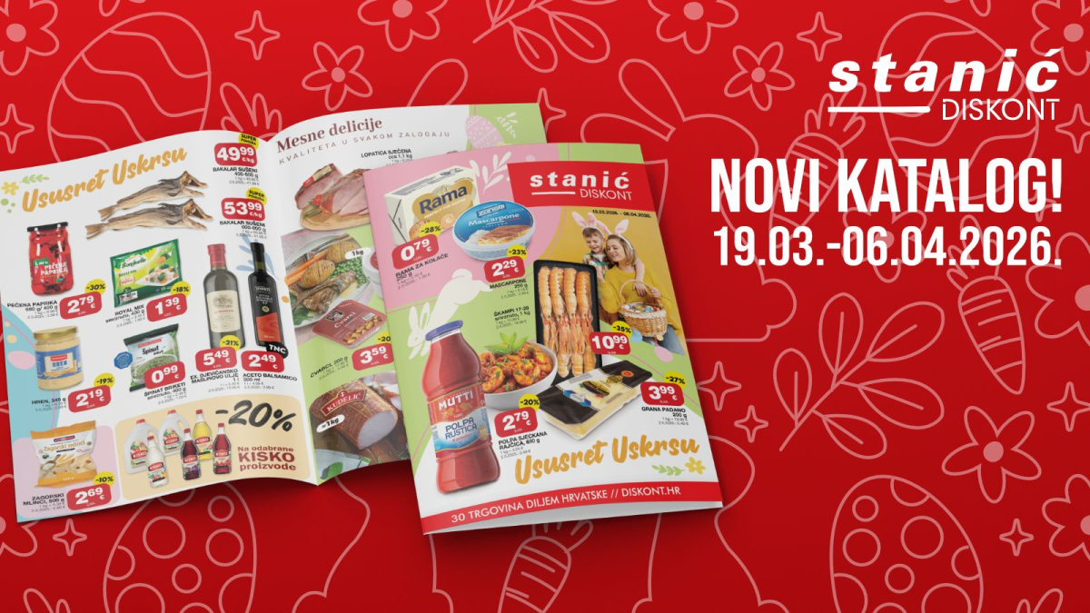 Ususret Uskrsu – istraži novi katalog Stanić Diskonta