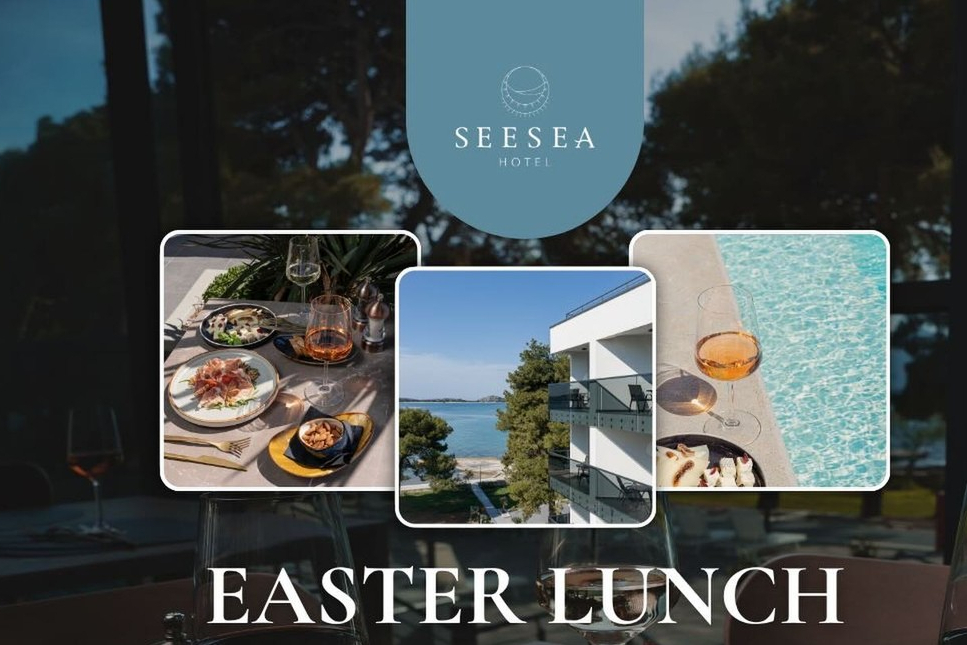 Uskrsni ručak u SeeSea Hotel donosi posebnu gastro ponudu uz pogled na more i opuštenu blagdansku atmosferu