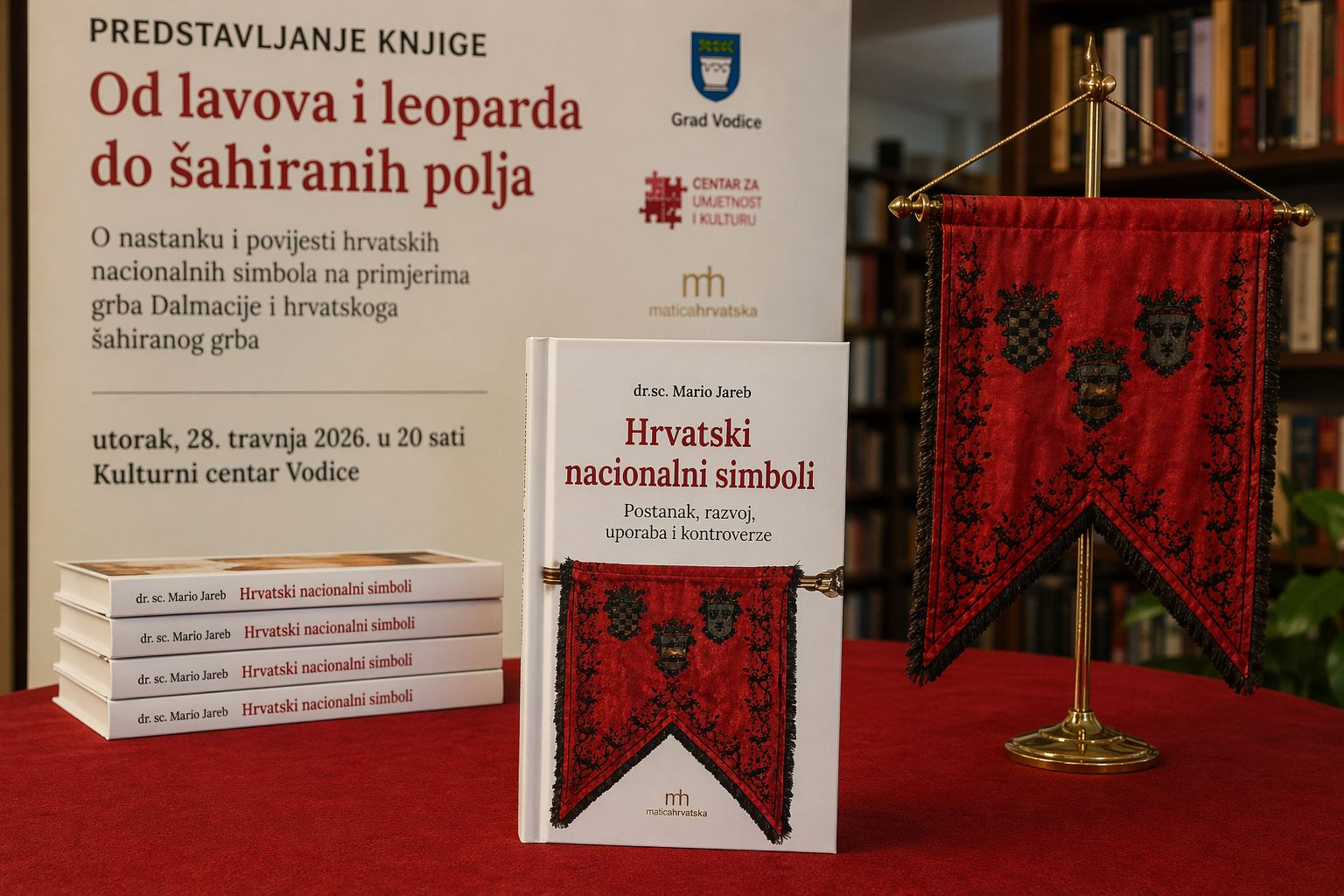 Od lavova i leoparda do šahiranih polja - predavanje i predstavljanje knjige dr. sc. Maria Jareba