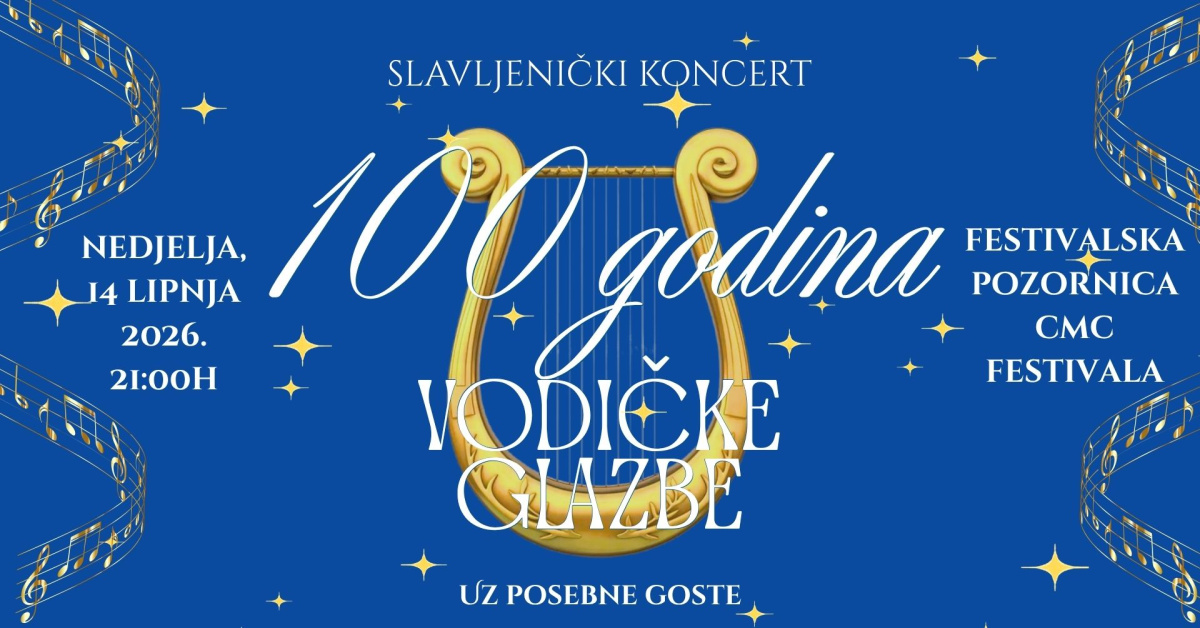 U nedjelju veliki slavljenički koncert Vodičke glazbe