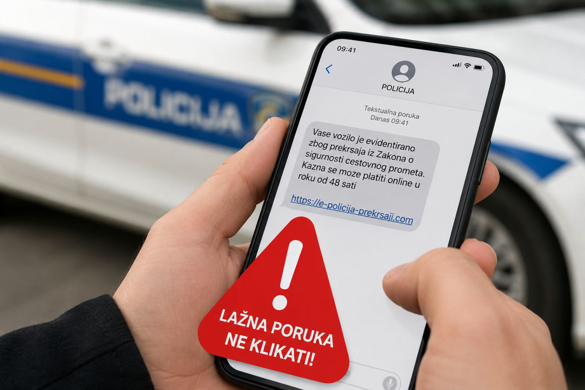 Policija izdala hitno upozorenje: Ne otvarajte ovu SMS poruku!