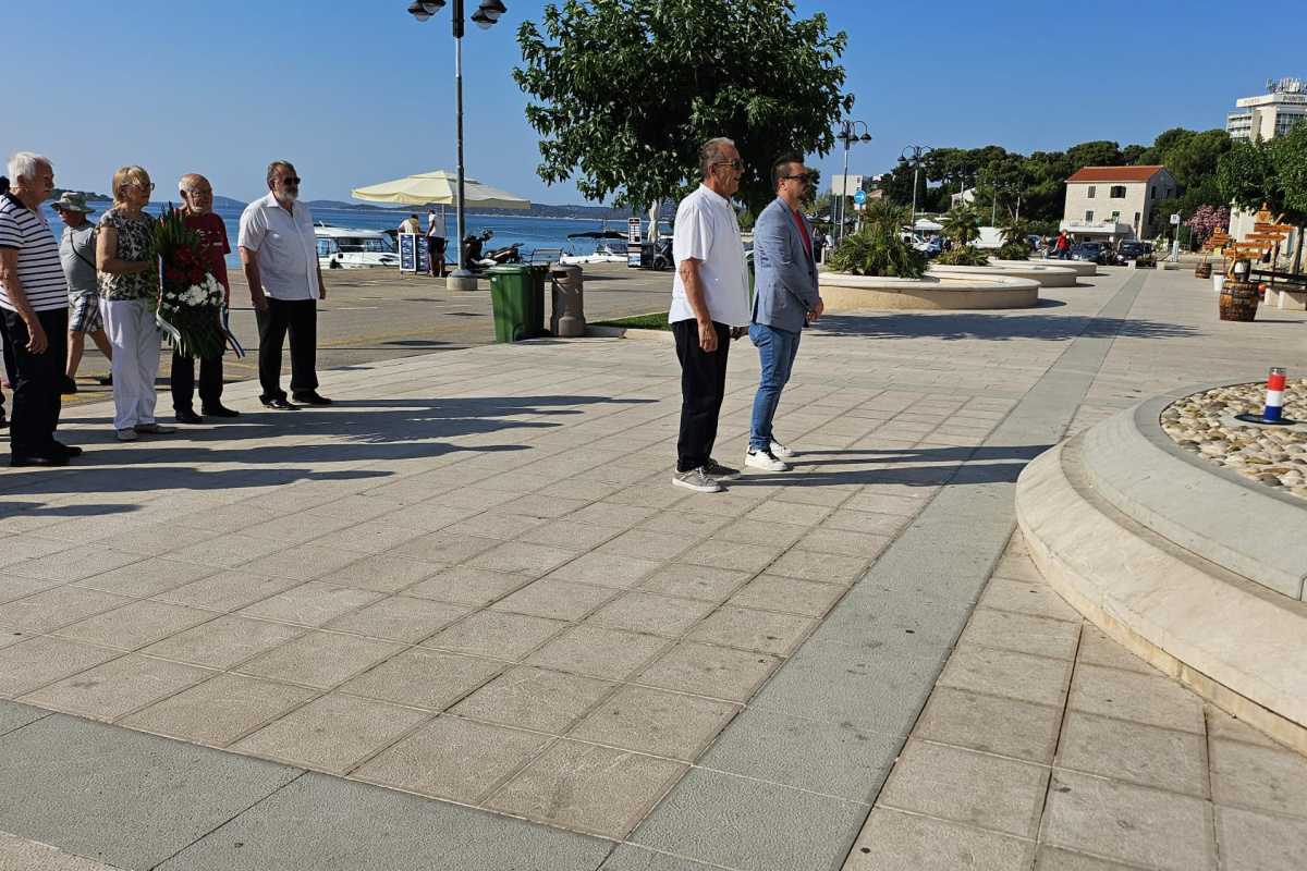Vodice odale počast borcima Narodnooslobodilačkog rata