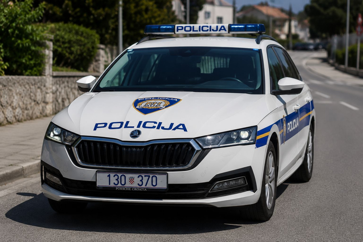 Motociklist teško ozlijeđen nakon pada u Ulici Kamila Pamukovića