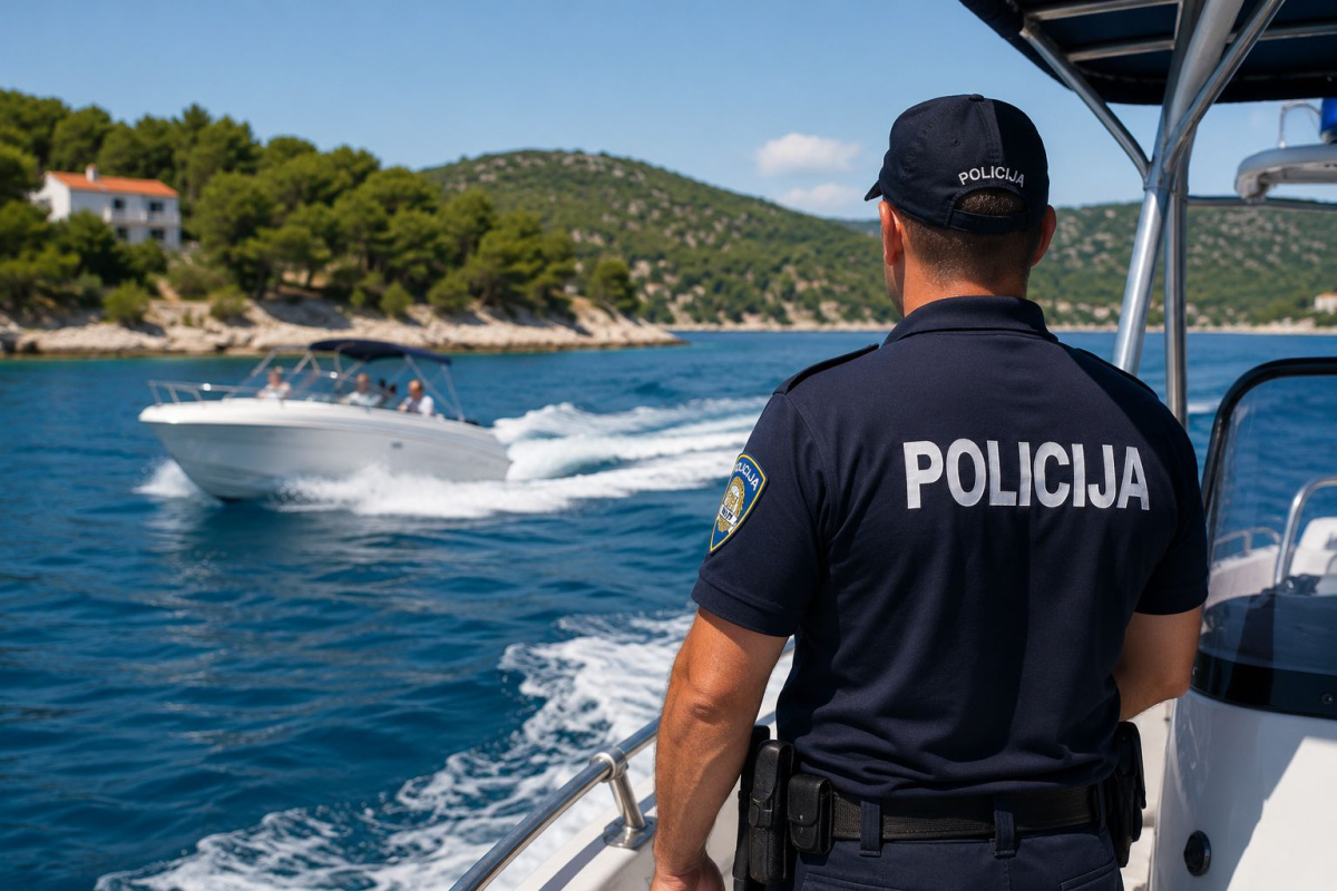 Šest nautičara kažnjeno zbog opasnog glisiranja preblizu obali