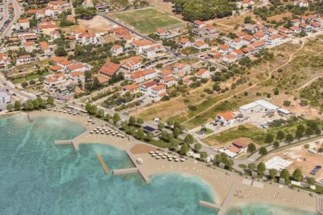 Velika preobrazba plaže Bristak: Planirano proširenje do 30 metara, šest pera, nova šetnica i ugostiteljski objekt