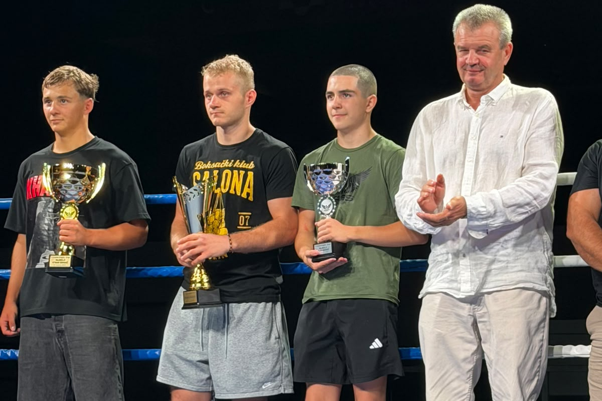 Mario Krluk najbolji boksač večeri na boksačkom spektaklu u Dragama