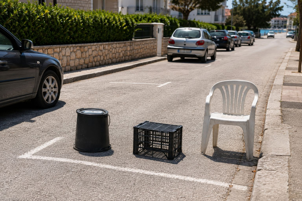 Kanta, stolica ili gajba na parkingu: Može li se tako „čuvati“ javno parkirno mjesto?