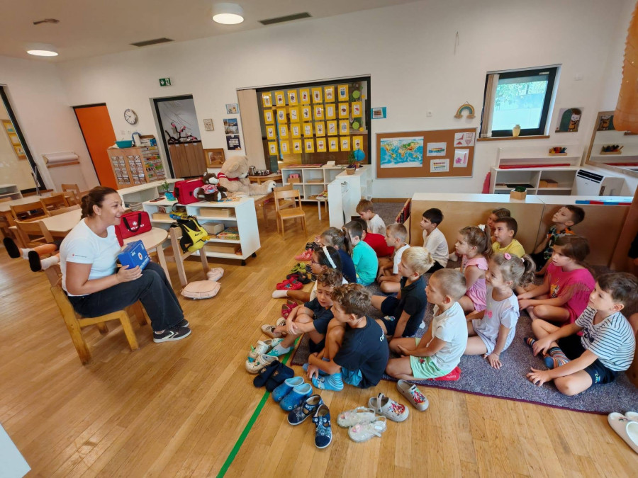 Svjetski dan prve pomoći obilježen s najmlađima u Dječjem vrtiću Tamaris