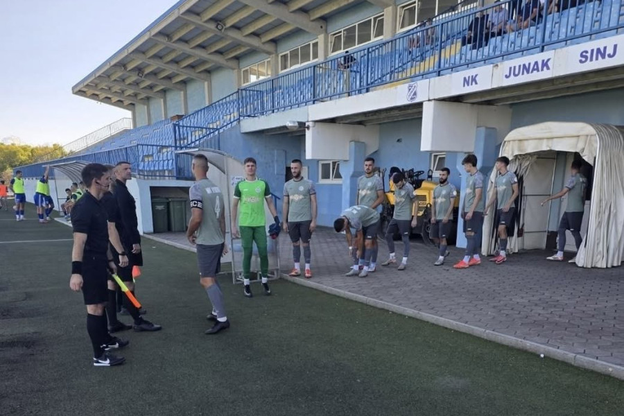 Vodice do prvog boda u sezoni: Pešić pogodio za remi protiv Junaka u Sinju