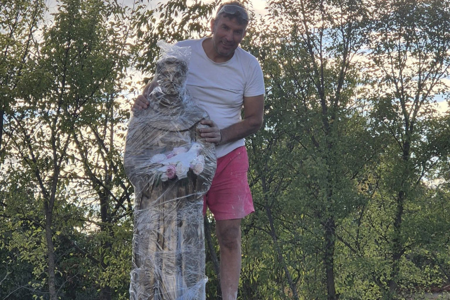 U Čistoj Velikoj postavlja se kip sv. Franje, svečani blagoslov u četvrtak