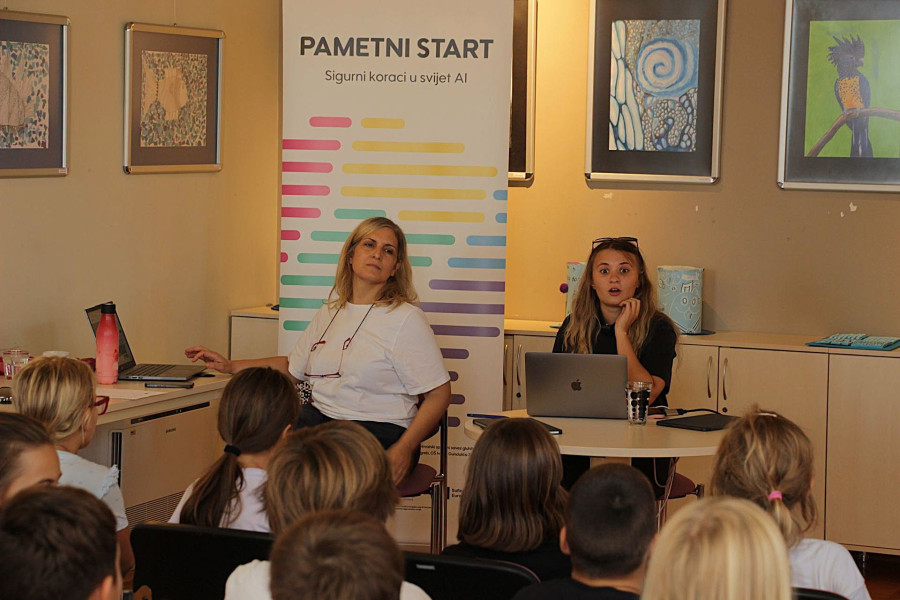 O umjetnoj inteligenciji iz prve ruke: vodički osnovci učili kako AI koristiti pametno i odgovorno