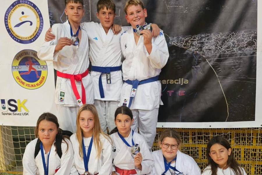 Osam odličja za Karate klub Okit na posljednjoj provjeri pred Prvenstvo Hrvatske