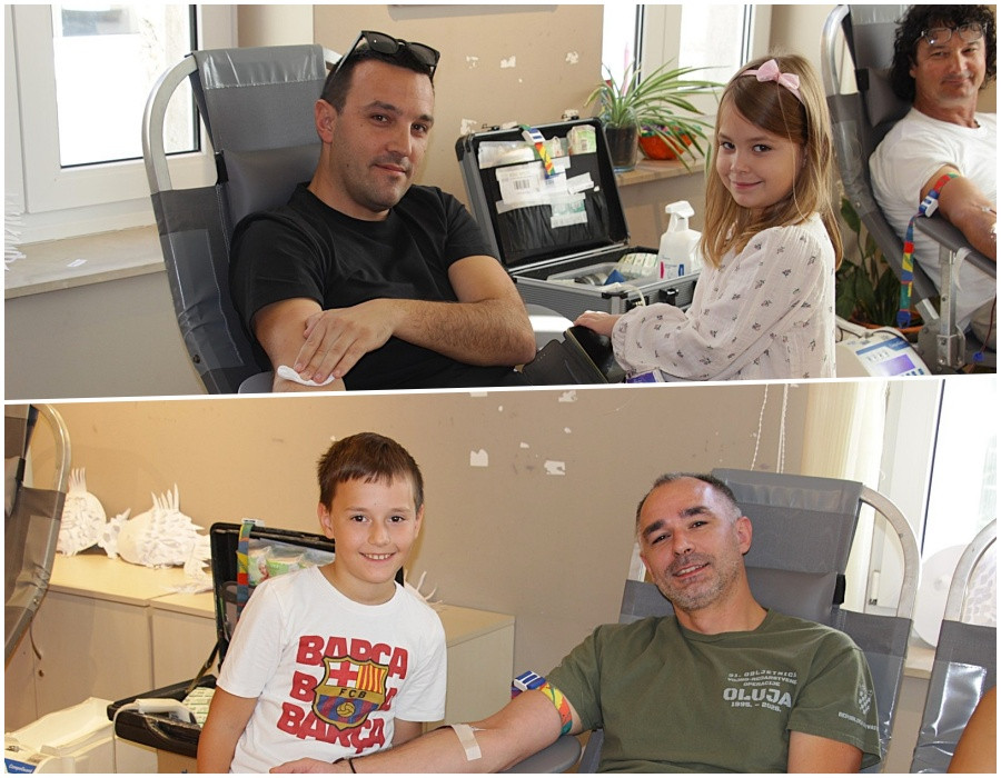 Tri nova darivatelja krvi u Vodicama: Gabrijela, Dean i Ante prvi put darovali krv