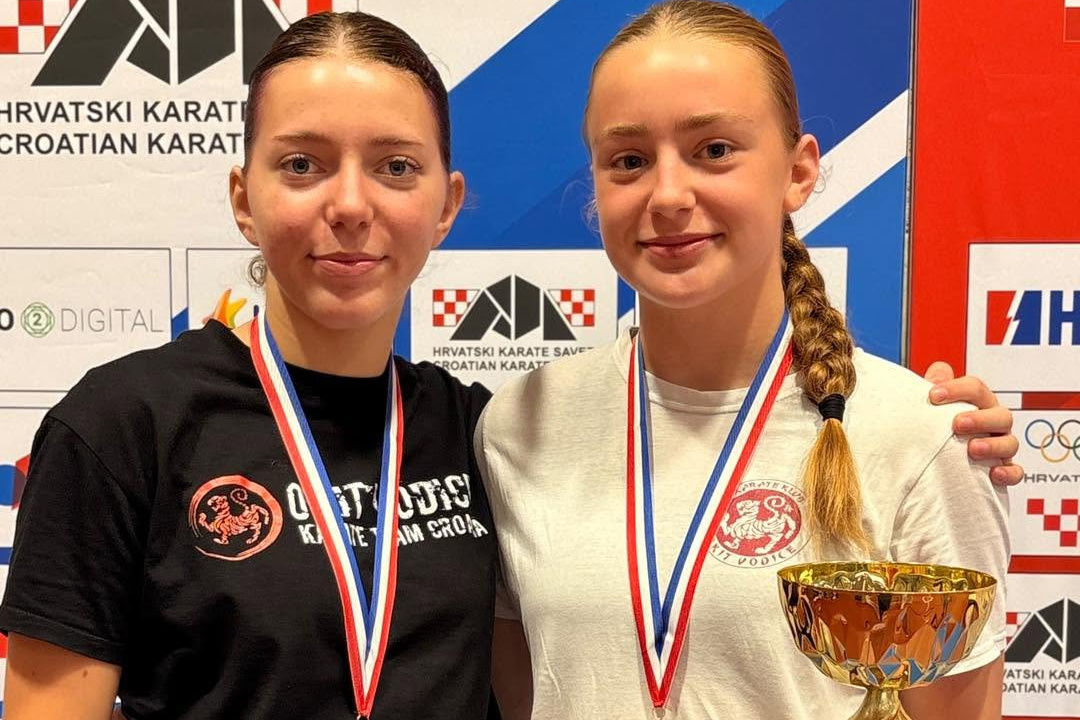 Zlato, srebro i bronca stižu u Vodice: veliki uspjeh mladih karatistica Okita