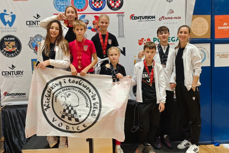 Devet medalja za KBK Hrvatski branitelj dragovoljac na međunarodnom turniru u Požegi