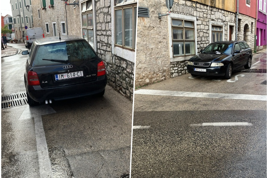 Automobil danima blokira prolaz u Ulici Brunac: Prometni redari izdali tri kazne, čeka se policija